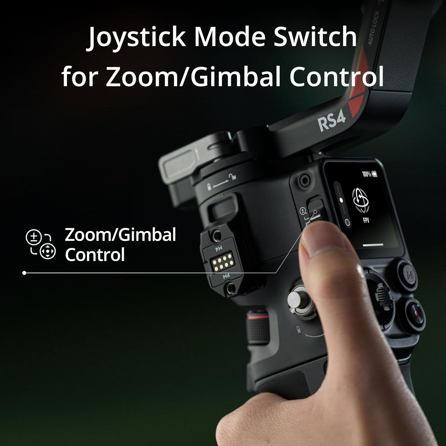  DJI RS 4  3-Axis Gimbal Stabilizer